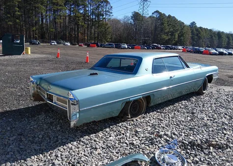 1965 Cadillac Deville z USA, uszkodzony, nr VIN J5148214